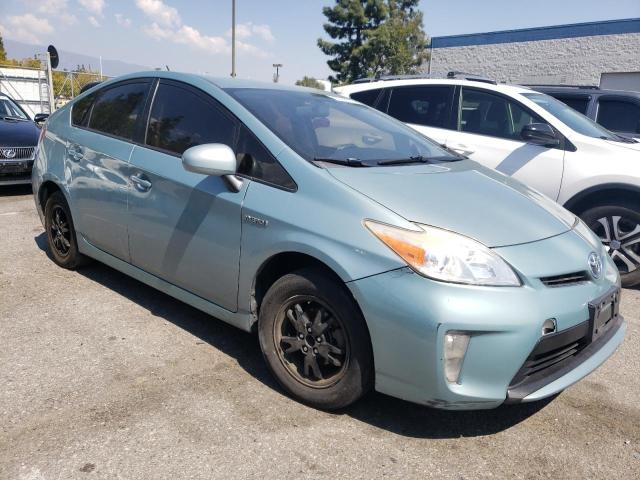 JTDKN3DU9E1842443 - 2014 TOYOTA PRIUS TURQUOISE photo 4