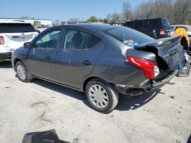 3N1CN7AP5JL866867 - 2018 NISSAN VERSA S GRAY photo 2