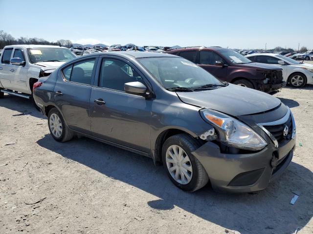 3N1CN7AP5JL866867 - 2018 NISSAN VERSA S GRAY photo 4