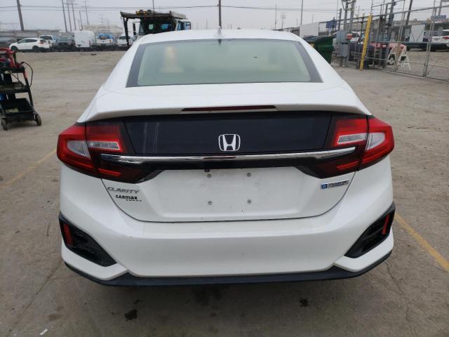 JHMZC5F16JC004533 - 2018 HONDA CLARITY WHITE photo 6