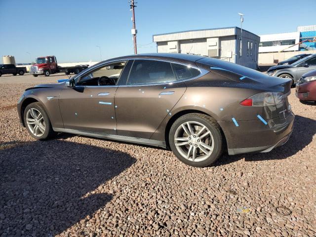 5YJSA1CG0DFP08521 - 2013 TESLA MODEL S 棕色 照片 2
