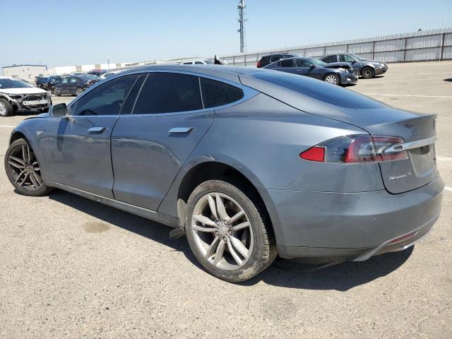 5YJSA1CN6DFP24916 - 2013 TESLA MODEL S Մոխրագույն լուսանկար 2