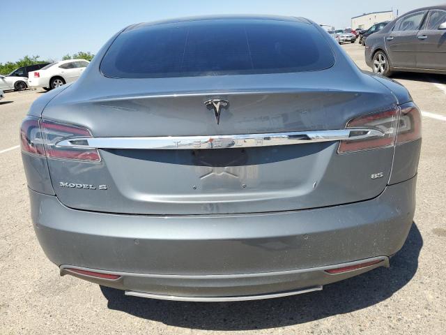 5YJSA1CN6DFP24916 - 2013 TESLA MODEL S Մոխրագույն լուսանկար 6
