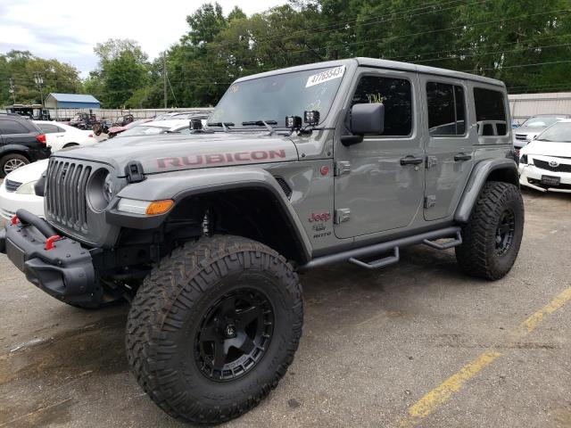 1C4JJXFM6MW549015 - 2021 JEEP WRANGLER RUBICON GRAY photo 1