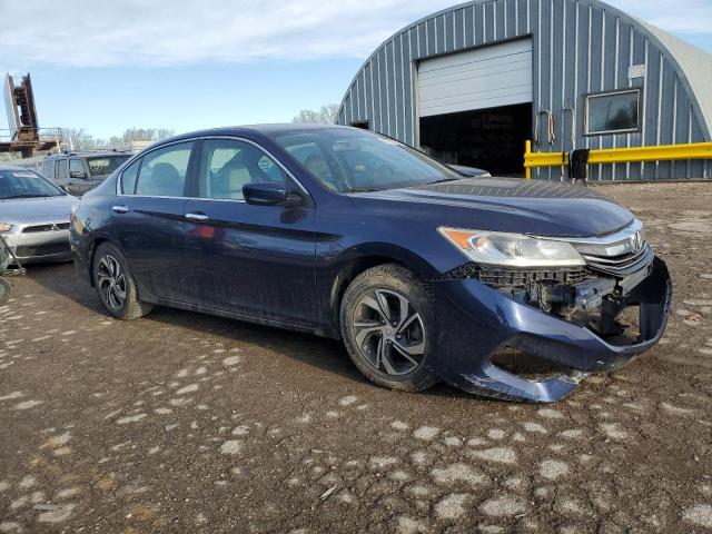 1HGCR2F30GA159414 - 2016 HONDA ACCORD LX BLUE photo 4