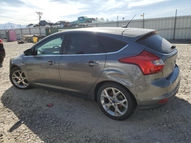 1FADP3N21EL413405 - 2014 FORD FOCUS TITANIUM GRAY photo 2