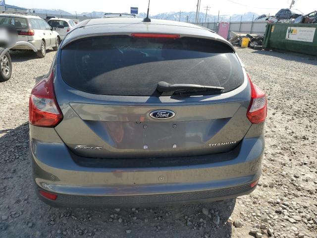 1FADP3N21EL413405 - 2014 FORD FOCUS TITANIUM GRAY photo 6