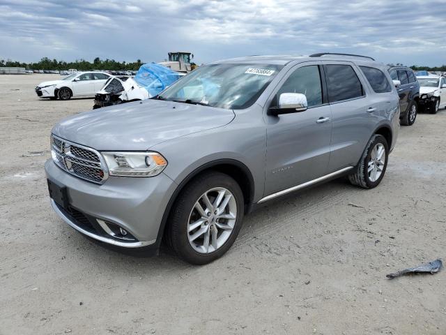 1C4RDJEG5EC491226 - 2014 DODGE DURANGO CITADEL SILVER photo 1