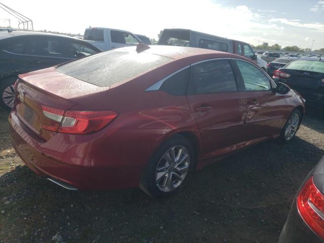 1HGCV1F15JA130700 - 2018 HONDA ACCORD LX RED photo 3