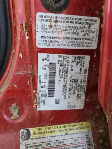 5LMFU28565LJ21513 - 2005 LINCOLN NAVIGATOR ბურგუნდია ფოტო 12