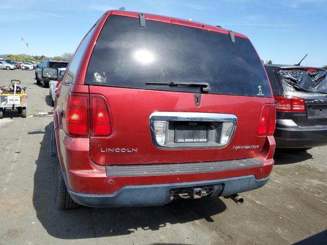 5LMFU28565LJ21513 - 2005 LINCOLN NAVIGATOR ბურგუნდია ფოტო 6
