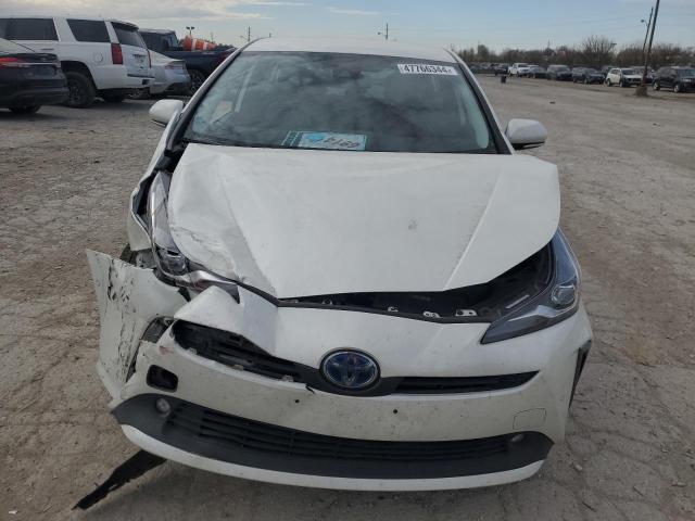 JTDL9RFU5L3014707 - 2020 TOYOTA PRIUS LE WHITE photo 5