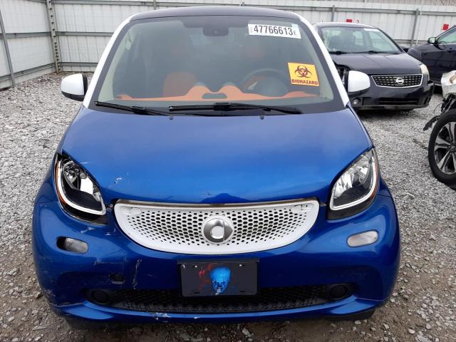 WMEFJ5DA7GK078945 - 2016 SMART FORTWO BLUE photo 5