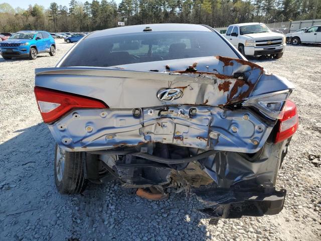 5NPE24AFXHH445905 - 2017 HYUNDAI SONATA SE GRAY photo 6