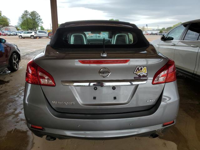 JN8AZ1FY9CW100424 - 2012 NISSAN MURANO CROSSCABRIOLET GRAY photo 6