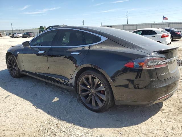 5YJSA1H20EFP55076 - 2014 TESLA MODEL S 黑色 照片 2
