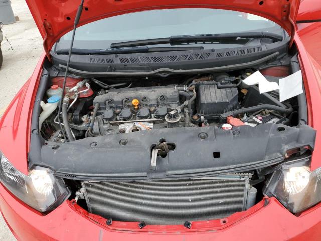 2HGFG12849H522140 - 2009 HONDA CIVIC EX RED photo 11