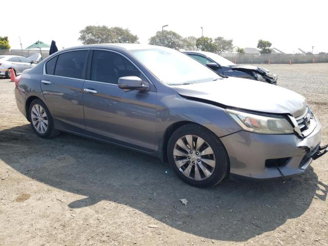 1HGCR2F83FA230826 - 2015 HONDA ACCORD EXL GRAY photo 4