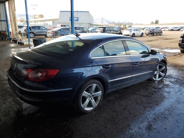 WVWHP7AN4CE507105 - 2012 VOLKSWAGEN CC LUXURY BLUE photo 3