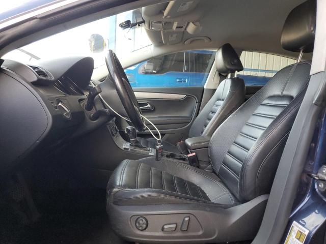 WVWHP7AN4CE507105 - 2012 VOLKSWAGEN CC LUXURY BLUE photo 7