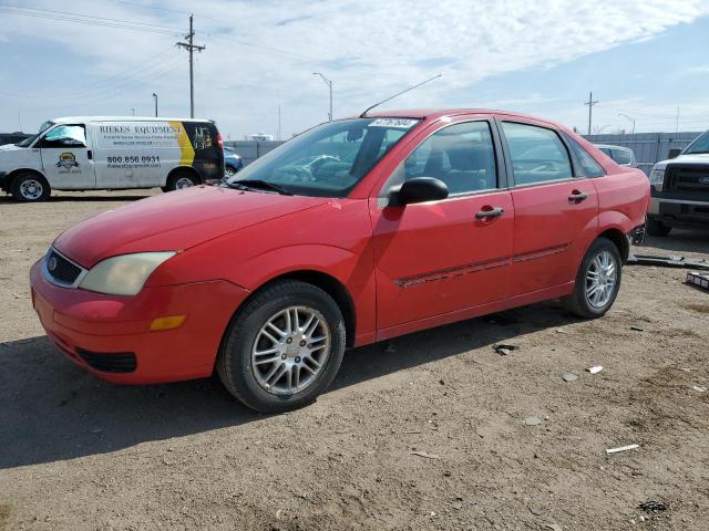1FAFP34N07W128250 - 2007 FORD FOCUS ZX4 RED photo 1