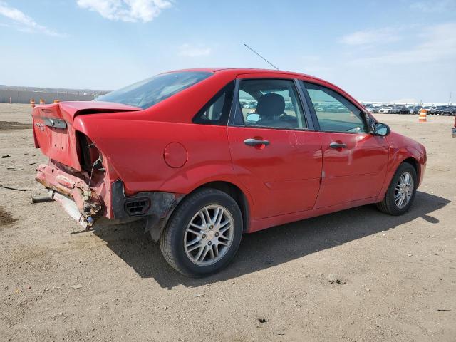 1FAFP34N07W128250 - 2007 FORD FOCUS ZX4 RED photo 3