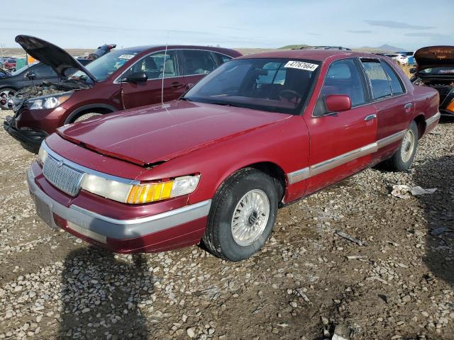 2MECM75W8NX632260 - 1992 MERCURY GRAND MARQ LS BURGUNDY photo 1