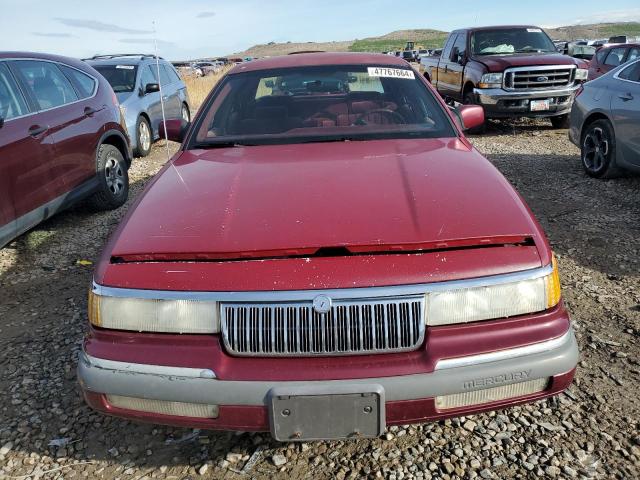 2MECM75W8NX632260 - 1992 MERCURY GRAND MARQ LS BURGUNDY photo 5