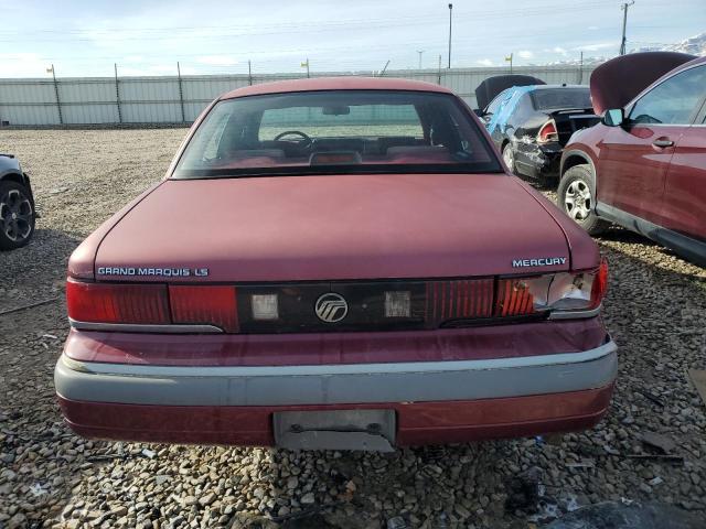 2MECM75W8NX632260 - 1992 MERCURY GRAND MARQ LS BURGUNDY photo 6