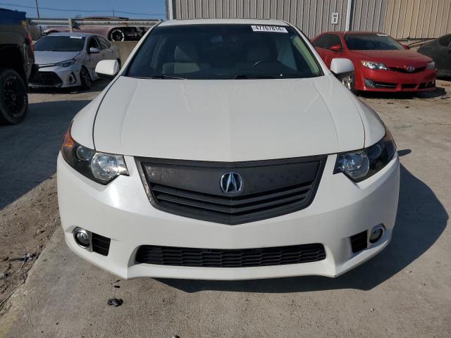 JH4CU2F40CC005207 - 2012 ACURA TSX WHITE photo 5