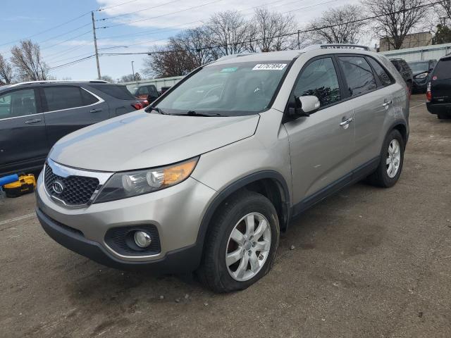 5XYKT3A6XDG367301 - 2013 KIA SORENTO LX SILVER photo 1