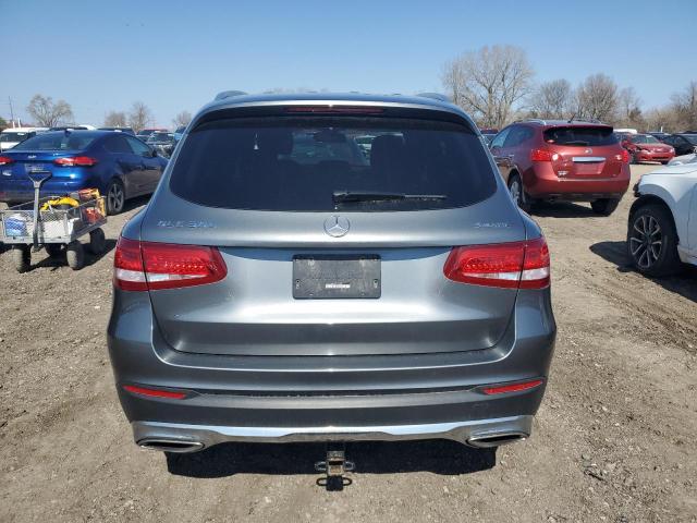 WDC0G4KB1HF226780 - 2017 MERCEDES-BENZ GLC 300 4MATIC GRAY photo 6