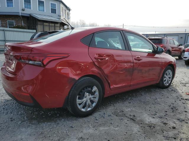 3KPC24A69NE176643 - 2022 HYUNDAI ACCENT SE RED photo 3