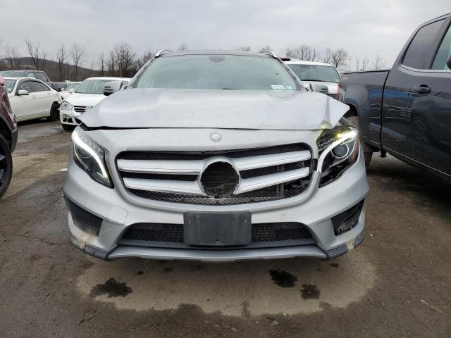 WDCTG4GB7FJ123783 - 2015 MERCEDES-BENZ GLA 250 4MATIC SILVER photo 5