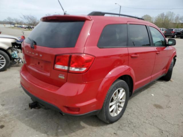 3C4PDCBG8DT677188 - 2013 DODGE JOURNEY SXT RED photo 3