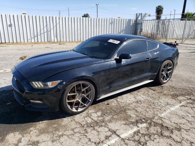 1FA6P8AM4G5209265 - 2016 FORD MUSTANG BLACK photo 1