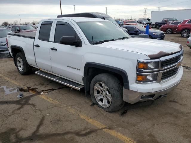 1GCVKREC1EZ114941 - 2014 CHEVROLET 1500 SILVE K1500 LT WHITE photo 4