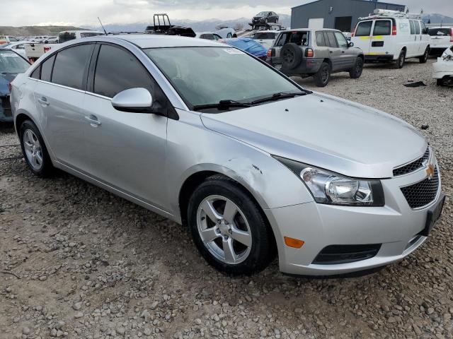 1G1PC5SB4E7367122 - 2014 CHEVROLET CRUZE LT SILVER photo 4