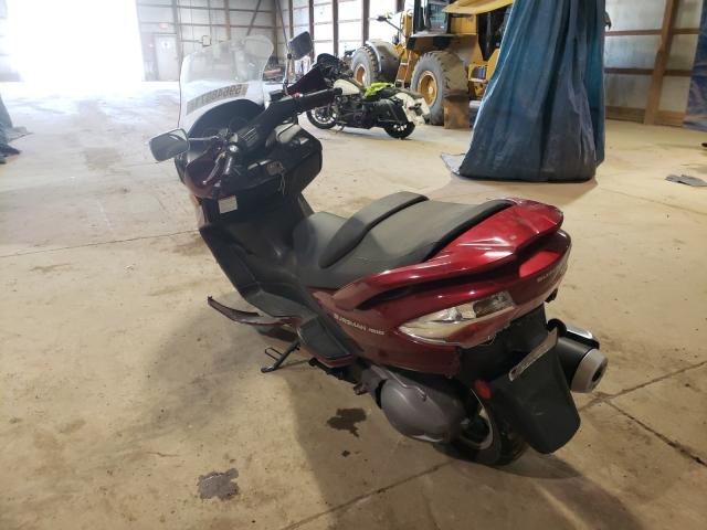 JS1CK44A282102430 - 2008 SUZUKI AN400 BURGUNDY photo 3