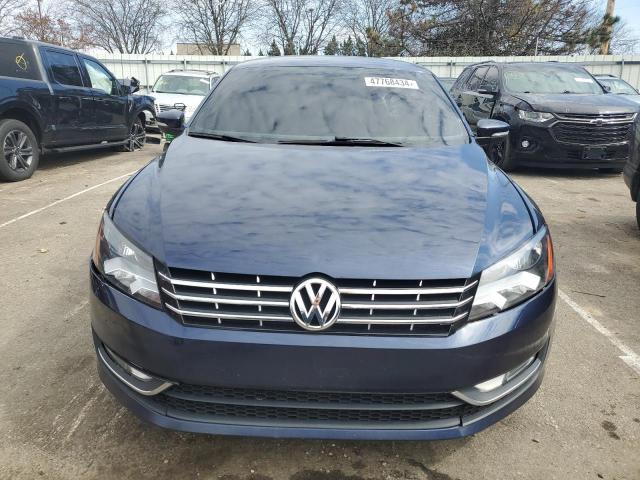 1VWCT7A39EC034575 - 2014 VOLKSWAGEN PASSAT SEL BLUE photo 5