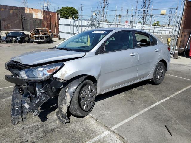 3KPA24AB2KE249304 - 2019 KIA RIO S SILVER photo 1