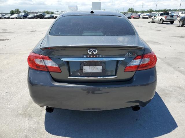 JN1AY1AP8CM530084 - 2012 INFINITI M56 GRAY photo 6