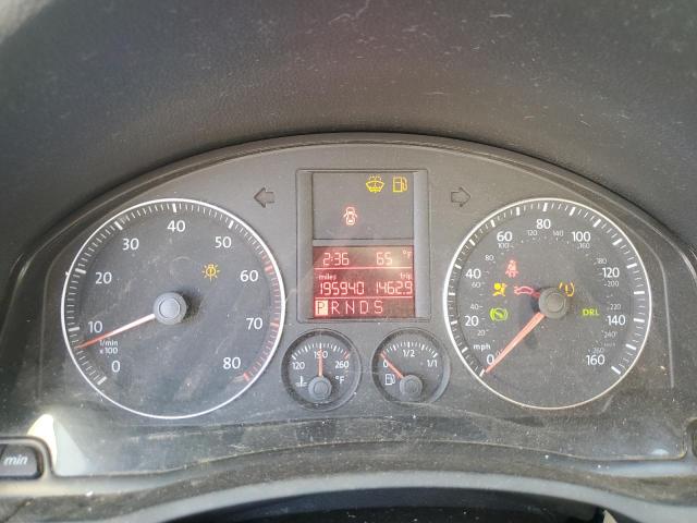 3VWEG71K57M144822 - 2007 VOLKSWAGEN JETTA WOLFSBURG 黑色 照片 9