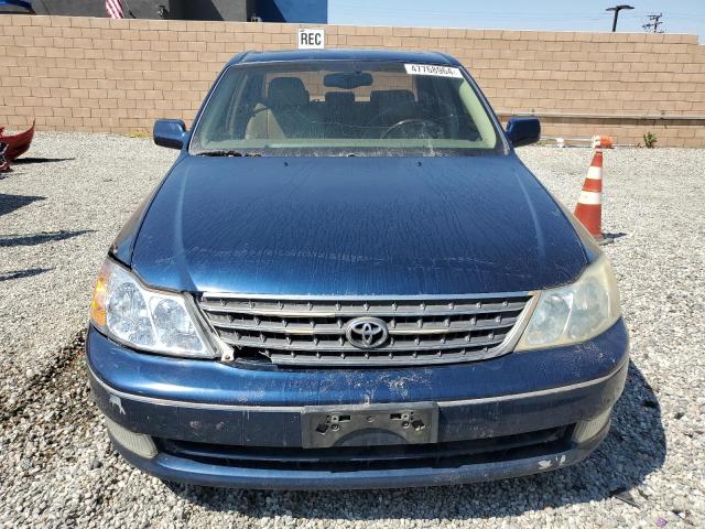 4T1BF28B43U324246 - 2003 TOYOTA AVALON XL BLUE photo 5