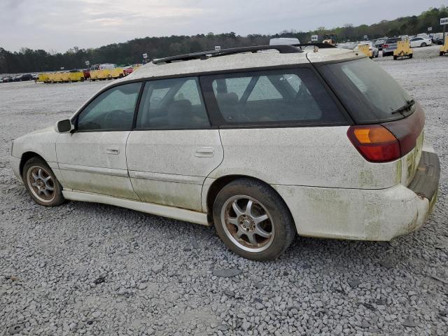 4S3BH645117305509 - 2001 SUBARU LEGACY GT WHITE photo 2