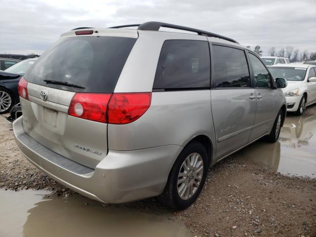 5TDYK4CC9AS323553 - 2010 TOYOTA SIENNA XLE SILVER photo 4