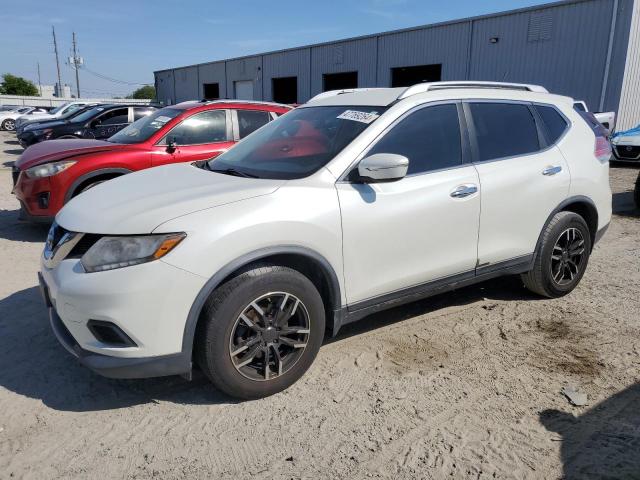 KNMAT2MT6FP581659 - 2015 NISSAN ROGUE S WHITE photo 1