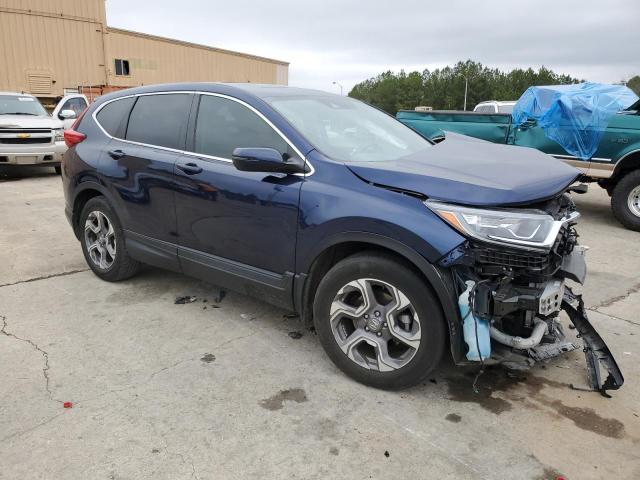 7FARW1H53KE022322 - 2019 HONDA CR-V EX BLUE photo 4