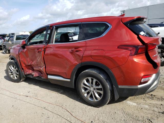 5NMS33AD5LH233380 - 2020 HYUNDAI SANTA FE SEL RED photo 2