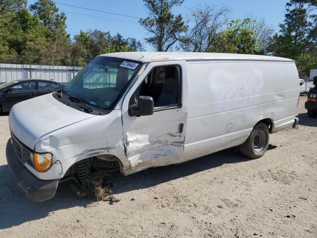 1FTSS34L93HB44872 - 2003 FORD ECONOLINE E350 SUPER DUTY VAN WHITE photo 1